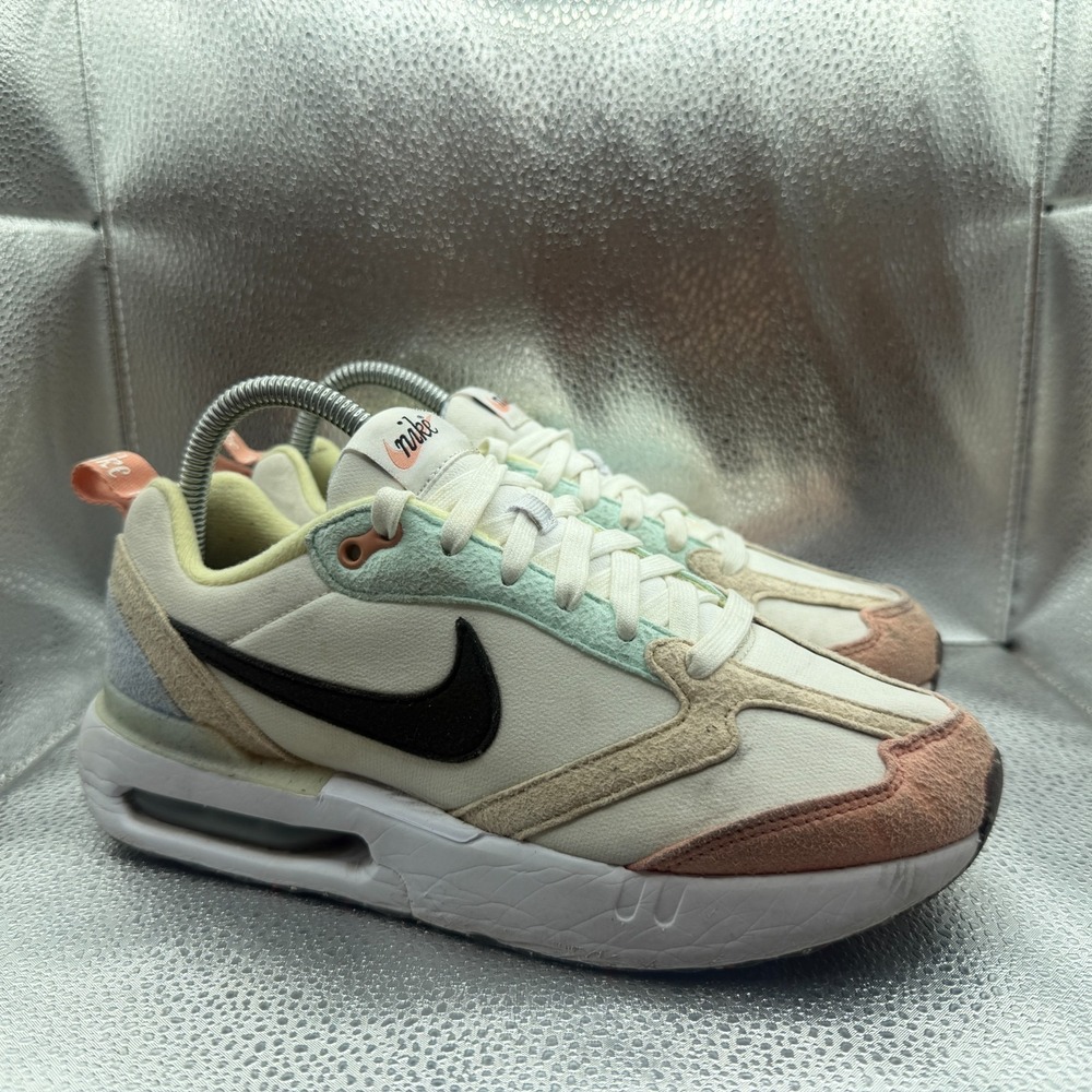 Size 6Y Nike Air Max Dawn Low Sail Light Madder Root Kids Shoes DQ7759-100